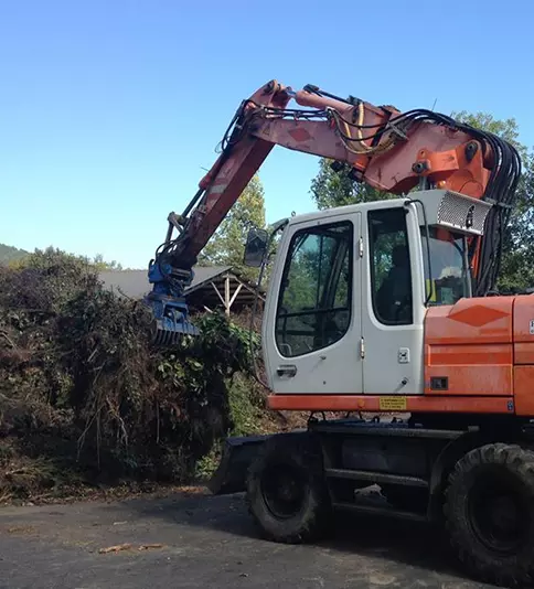 Ponty compost environnement : Prestation de broyage